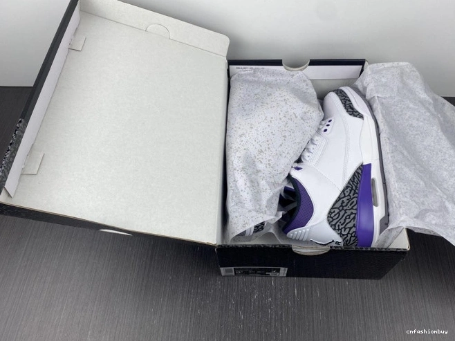 CT8532-105 'Dark Retro Jordan 3 Air Iris' 1122